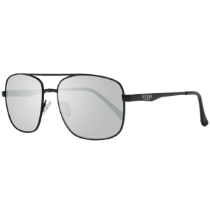 Guess GF0211 01C zwart zilver gespiegelde zonnebril