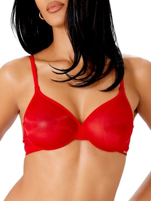 Glossies Sheer Plunge Bra