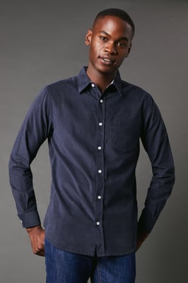 Corduroy Long Sleeve Shirt