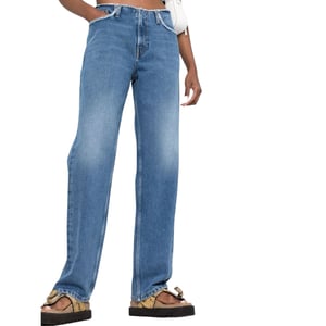 DIESEL Womens Denim Jeans Straight Leg Pants