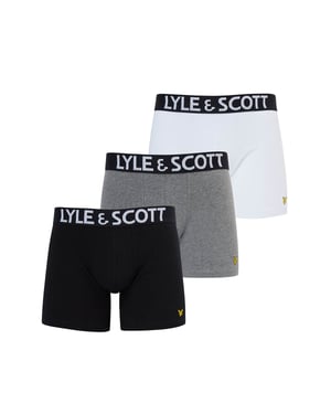 Lyle & Scott 3 Pack Fashion Trunks in Multicolour