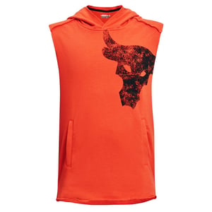 Under Armour Project Rock Terry Kids Oranje Hoodie Top