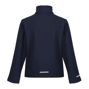 Regatta Kinder/Kids Ablaze 2 Layer Soft Shell Jas (Marine/Nieuw Koninklijk)