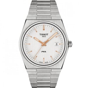 Tissot - PRX Stainless Steel Bracelet Silver Dial Men's Watch
