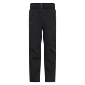 Mountain Warehouse Kinder/Kids Swiss Softshell skibroek (Zwart)