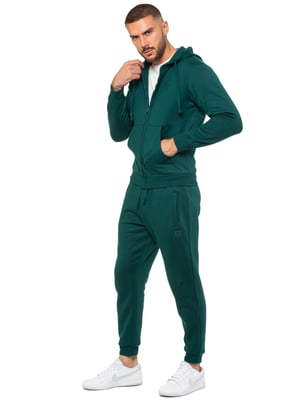 Enzo | Heren Zip Hoodie Tracksuit Set - Groen