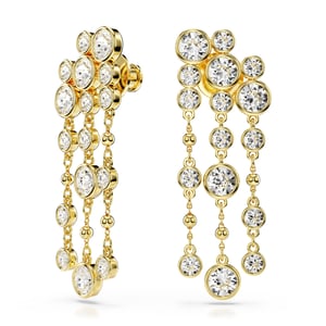 Swarovski 'Imber' Dames Goudkleurige Metalen Oorbellen - Goud 5680093