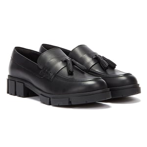 Clarks Teala Leather Womens Loafers