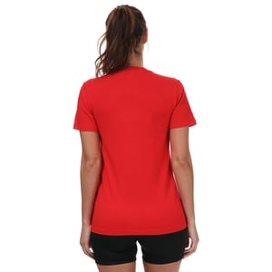 Women's adidas Originals Adicolor Classics Trefoil T-Shirt in Red
