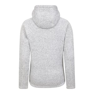 Mountain Warehouse Dames/Dames Nevis Bontgevoerde Full Zip Hoodie (Grijs)