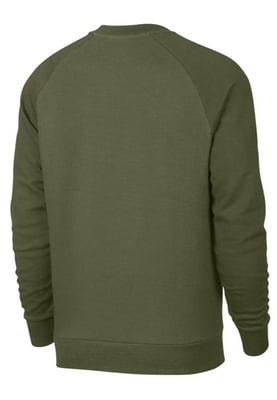 Nike Sportswear Optic Heren Fleece Crew Tracksuit in Olijfgroen