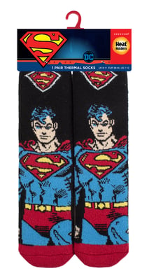 Heat Holders Lite - Nieuwigheid Superman-sokken voor heren - Superman
