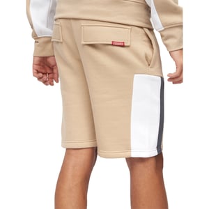 Crosshatch Heren Silicone Shorts (Steen)