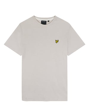Lyle & Scott Chunky Slub T-Shirt i beige för herr