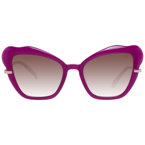 Emilio Pucci Paarse Vrouwen Zonnebril