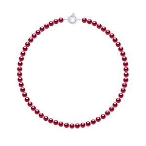 Ketting van Echte Gecultiveerde Zoetwaterparels en Ronde 6-7 mm