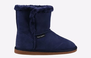 Hush Puppies Ashleigh Fuskpäls Damnavy Tofflor