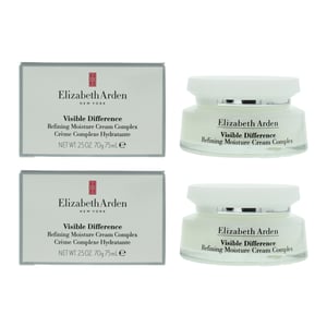 Elizabeth Arden Visible Difference Refining Moisture Cream Complex 75ml X 2