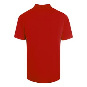 Cavalli Class Bold Logo Red Polo Shirt