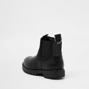River Island Mini Kids Chelsea Boots Black Shoes