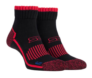 Storm Bloc Mens Cotton Rich High Ankle Length Hiking Trekking Socks