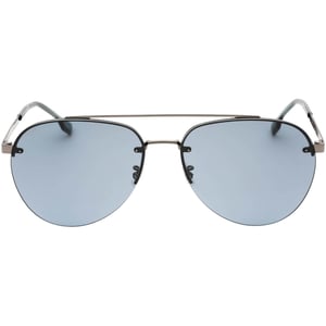 Hugo Boss Grey Lens Dark Ruthenium Grey Sunglasses