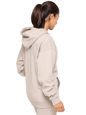 Enzo | Womens Oversized Hoodie - Oatmeal