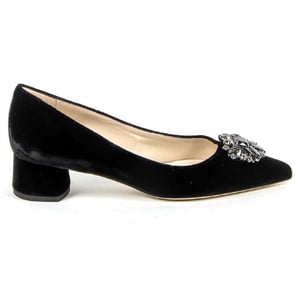 V 1969 Italia Womens Pump 3110276 VELLUTO NERO