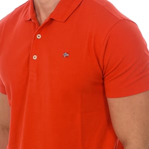 Ealis kortärmad polo med kavajkrage NP0A4GDK man