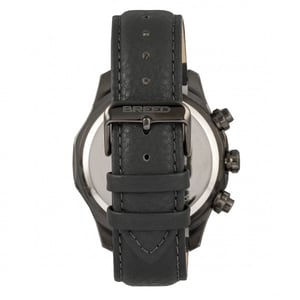 Breed Lacroix Chronograph Leather-Band Watch