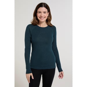 Mountain Warehouse Damers Merino II Thermo Topp (Teal)