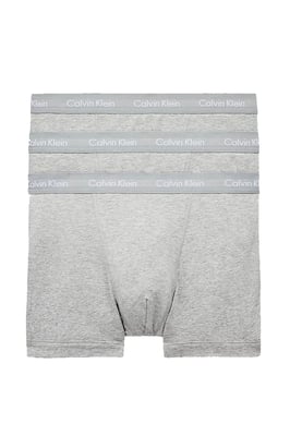 Calvin Klein 3 Pack Trunk Grey Heather