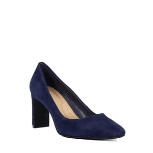 Dune Ladies Arriving - High Block Heel Court Shoes
