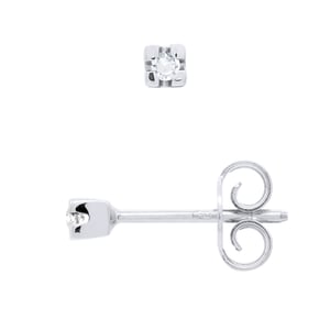 DIADEMA - Earrings - Diamonds - White Gold