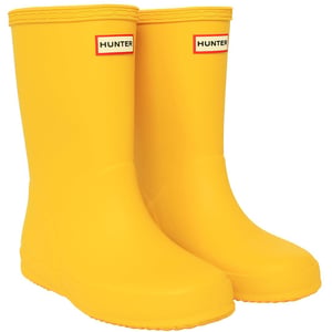 Hunter Original First Kids Gula Wellingtonstövlar