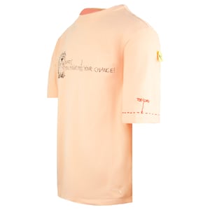 Puma x Michael Lau Long Tee Short Sleeve Crew Neck Peach Mens T-Shirt 530362 26