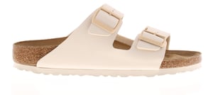 Birkenstock Arizona birko-flor eggshell smal voetbed dames slipper