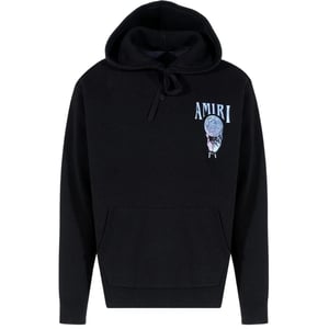Amiri Crystal Ball Hoodie i svart kashmir