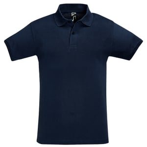 SOLS Heren Perfect Pique Korte Mouw Poloshirt (Franse marine)