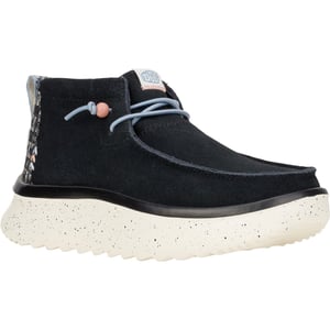 HEYDUDE Wendy Peak Hi Suede Damstövlar Svart