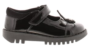 Buckle My Shoe Girls Shoes School Infants Unicorn black