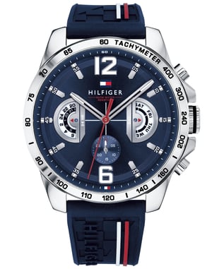 Tommy Hilfiger Cool Sport Heren Blauwe Horloge 1791476