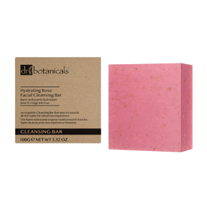 Dr Botanicals Hydraterende Rozen Gezichtsreinigingsbar 100g