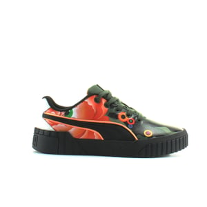 Puma Cali Peonies Camo Sue Tsai Svart Låg Lace Up Damskor Träningsskor 369388 01