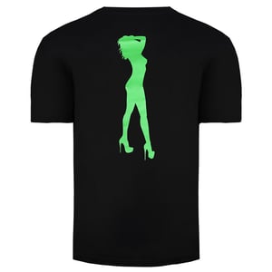 Supra x Heidi Klum Cochs Kortärmad Crew Neck Svart T-shirt för herrar 101901 008