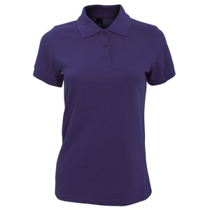SOLS Dames/dames Prime Pique Polo Shirt (Donkerpaars)