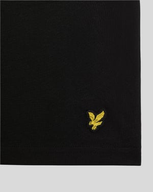 Lyle & Scott Basic 3-pack T-shirt zwart