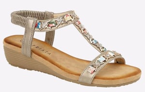 Cipriata Lia Jewelled Sandal Womens