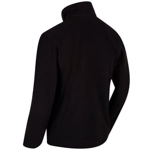 Regatta Great Outdoors Mens Hedman II Two Tone Fleecejacka med full dragkedja (svart/svart)