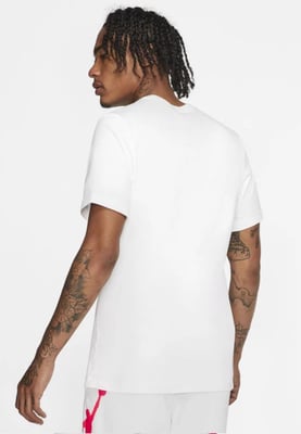 NIKE Mens M J Jumpman SS Crew T Shirt in White